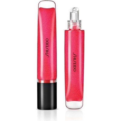 Shiseido Lesk na rty s hydratačním účinkem a třpytkami Shimmer GelGloss Moisturizing Lip Gloss with Glowy Finish 03 Kurumi Beige 9 ml
