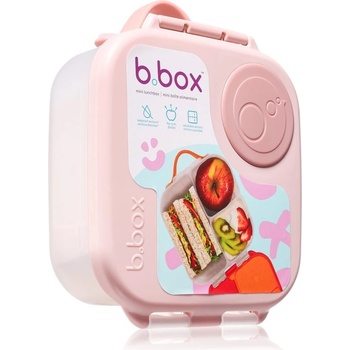 b.box Svačinový box střední blush crush