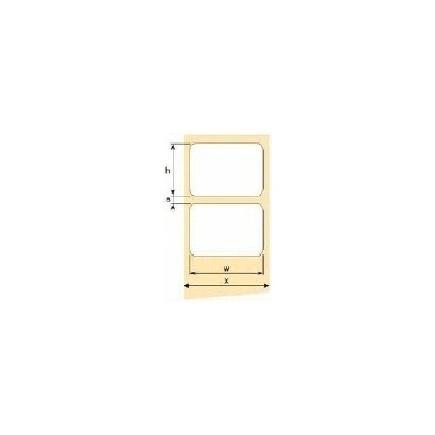 NoName Termoetikety OEM 100 mm x 150 mm, cena za 500 ks, bez BPA LBL100150TB_kotouc