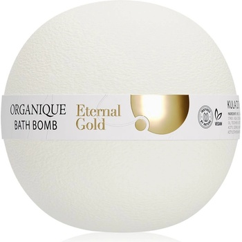 Organique Eternal Gold Smoothing Therapy бомбичка за вана с подхранващ ефект 170 гр