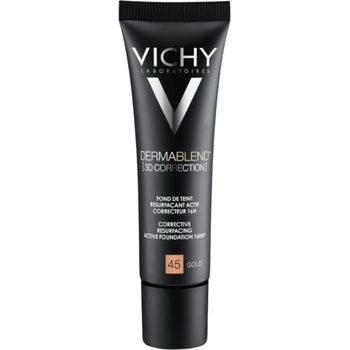 Vichy Dermablend 3D Коригиращ фон дьо тен, №45 Gold, SPF25, 30 ml