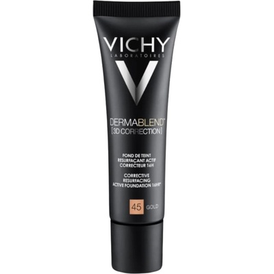 Vichy Dermablend 3D Коригиращ фон дьо тен, №45 Gold, SPF25, 30 ml