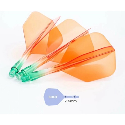 Caliburn SUP - No6 - Two Tone - Green & Orange - short – Hledejceny.cz