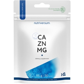 Image 1 of Nutriversum Ca/Zn/MG | Calcium Magnesium Zinc Formula [30 Таблетки]