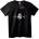 NOONEBRAND Тениска Real Madrid Сърдечен Ритъм - 7XL, Black