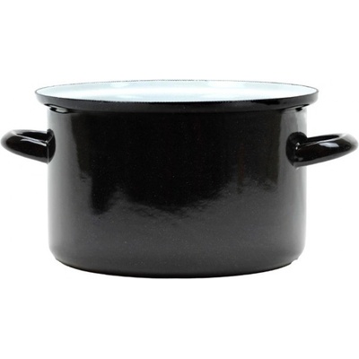 BELIS SFINX Smaltovaný hrnec 24 cm 6.1 l STANDARD černý 21424-07800009