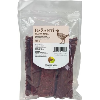 Bohemia Pet Food Bažantie plátky 100 g