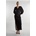 Glamorous Фланелка с дълъг ръкав Glamorous Black Satin Long Sleeve Top - Black