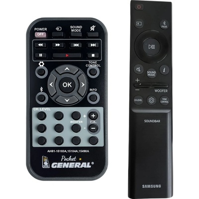 GENERAL Samsung ah81-15498a - дистанционно управление дубликат (ah81-15498a)
