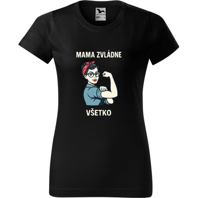 Handel Tričko mama zvládne všetko čierna