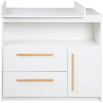 Roba Бял нисък детски скрин 107x98 cm Lilo - Roba (1731857)