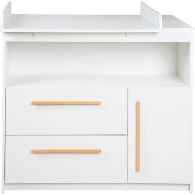 Roba Бял нисък детски скрин 107x98 cm Lilo - Roba (1731857)