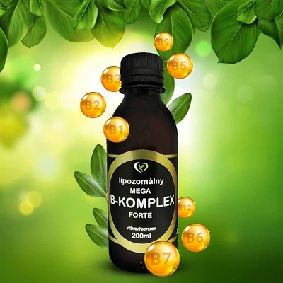 Zdravý svet Lipozomálny Vitamín mega B-komplex forte 200 ml