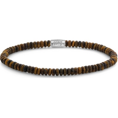 Rebel & Rose RR-40162-S-S náramek Tiger Lily Round Slices