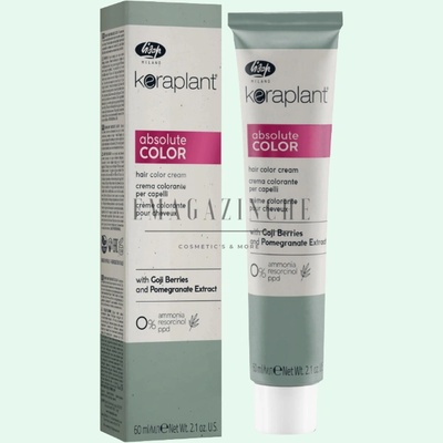 Lisap Professional Milano Lisap Безамонячна професионална веган боя 60 мл. Keraplant Absolute Color (1313555555777777)