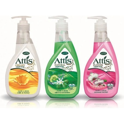 Attis Olive & Cucumber tekuté mýdlo 400 ml