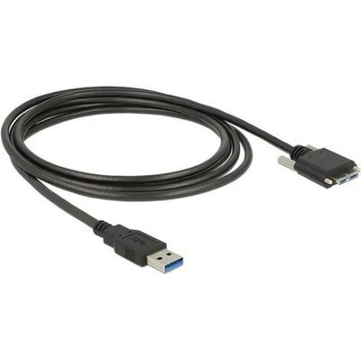 Delock 83597 Micro-USB Type B (M) do USB typ A (M) - USB 3.0, 1m, černý