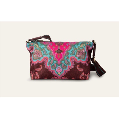 Oilily MR Paisley crossbody OIL0722-865 Chocolate truffle hnědá