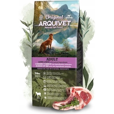 Arquivet Adult jahňacie s ryžou 12 kg