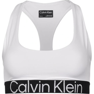 Calvin Klein Дамски сутиен Calvin Klein Medium Support Sports Bra - Бял