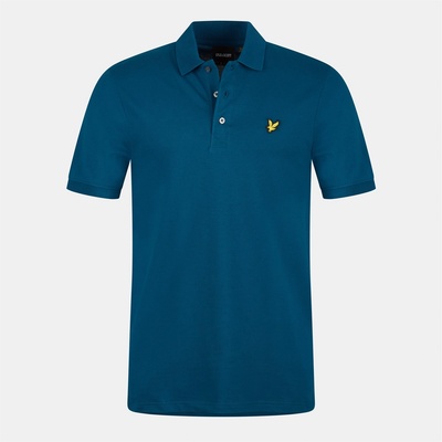 Lyle and Scott Блуза с яка Lyle and Scott Basic Short Sleeve Polo Shirt - Apres Navy W992