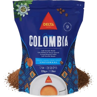 Delta Cafés Káva Colombia mletá 220 g