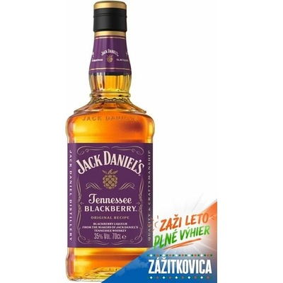 Jack Daniels Blackberry 35% 0,7 l (čistá flaša)