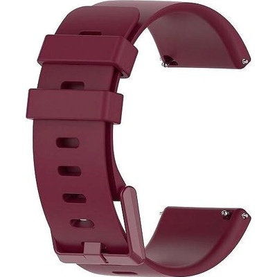 BStrap Silicone pro Fitbit Versa / Versa 2 wine red, velikost L STR00157