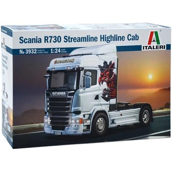 Italeri Model Kit truck Scania R730 Streamline 3932 1:24