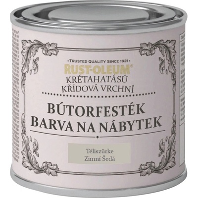 Rust-Oleum Barva na nábytek křídový mat 0,125 l Winter Grey – Zbozi.Blesk.cz