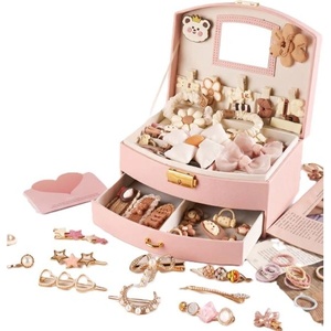 Wiky Кутия за бижута с аксесоари за коса Cream Princess 20 см (058744)