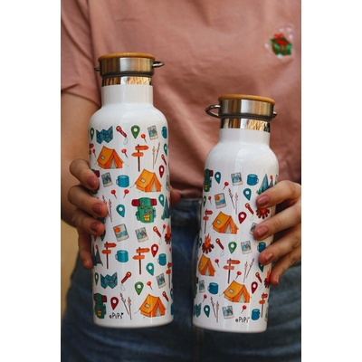 ePiPí Termoska bambus Kempování 750 ml