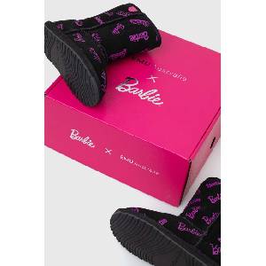 Emu Australia Детски велурени апрески Barbie? Wallaby Print Lo (K12904.Barbie.Wallaby.)