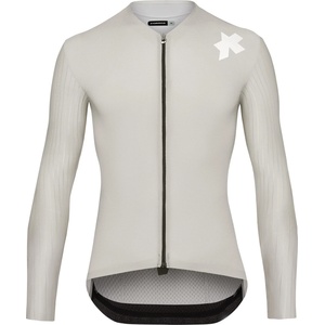 ASSOS Мъжка фланелка с дълъг ръкав за колоездене ASSOS Equipe RS L/S Jersey S11 Cycling jersey - Almond Milk (056-3998-0114)