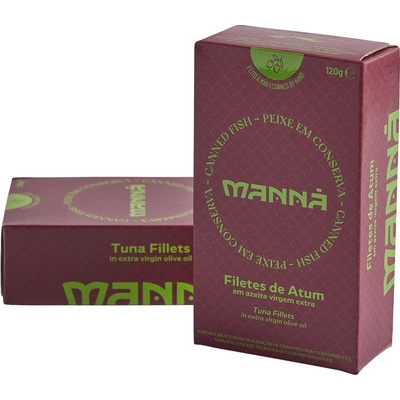 Manná Filety tuniaka zavalitého v extra panenskom olivovom oleji 120 g
