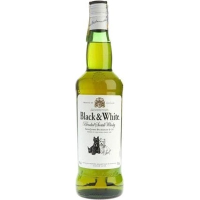 Black & White Whisky 40% 0,7 l (holá láhev)