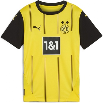 PUMA Юношеска футболна фланелка Puma Borussia Dortmund Home Shirt 2024 2025 Juniors - Yellow