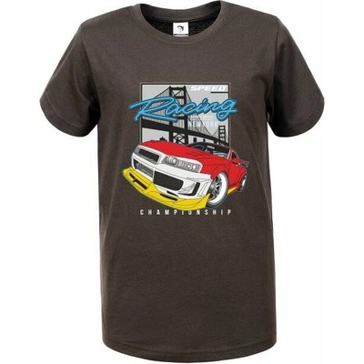 Alega chlapčenské tričko Racing Khaki