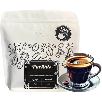 Café Montaña Turkído pro tradičního českého turka Turecká káva 250 g