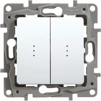 Legrand 664714 Ключ сериен с индикатор Niloe Бяло - 664714 (664714)