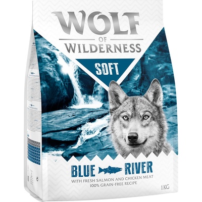 Wolf of Wilderness Adult Soft Blue River losos 1 kg