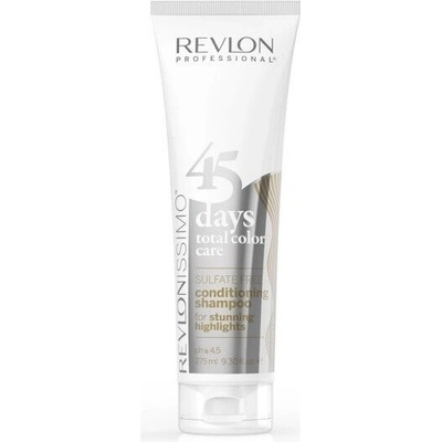 Revlon Professional 45 Days Šampon 2v1 s kondicionérem pro barvené blond vlasy proti žloutnutí 275 ml