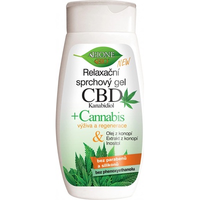 Bione Cosmetics sprchový gél CBD Kanabidiol 260 ml