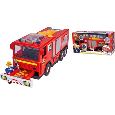 Simba Toys Sam Jupiter Serie 13 пожарна играчка превозно средство, червен/жълт (109252516)