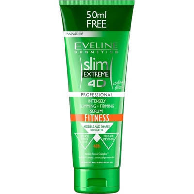 Eveline Cosmetics Slim Extreme 4D Серум за отслабване Fitnes, 250 ml