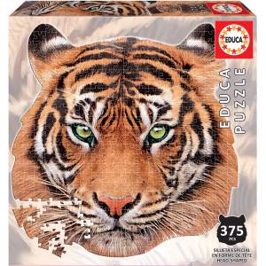 Educa Пъзел Educa - Лице на тигър, 375 части (EDU18475)