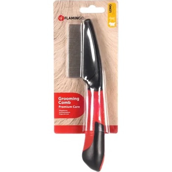Flamingo - Гребен с ергономична дръжка за кучета