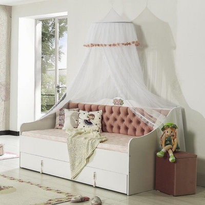 Легло Luna бяло и розово