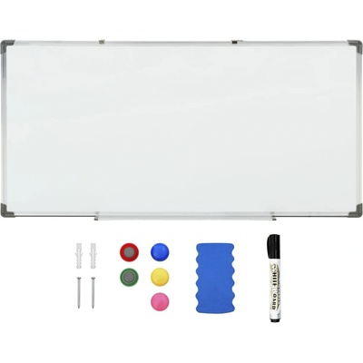 vidaXL Magnetická tabule 110 x 60 cm ocel