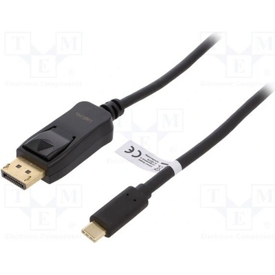 Logilink UA0335 vidlice,USB C vidlice 1,8m černý